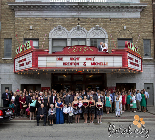 Wedding Guests at the Clazel Michelle and Brenton at the Clazel Bowling Green Ohio, Clazel, Clazel Entertainment