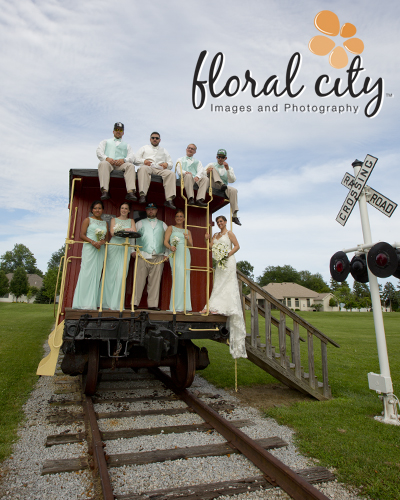 Riding the Rail! Brittney and Jeff's Wedding Celebration